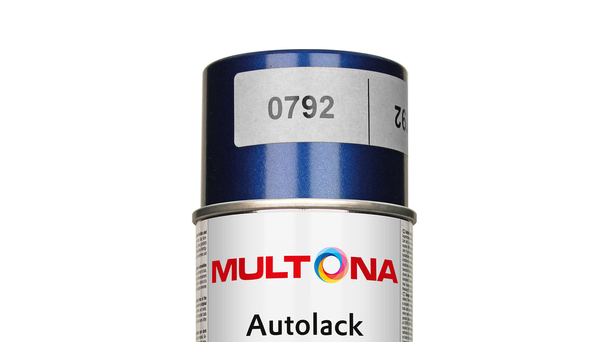 Multona Autolack Spray FORD LNS Azurblau - Azureblue metallic (400ml)
