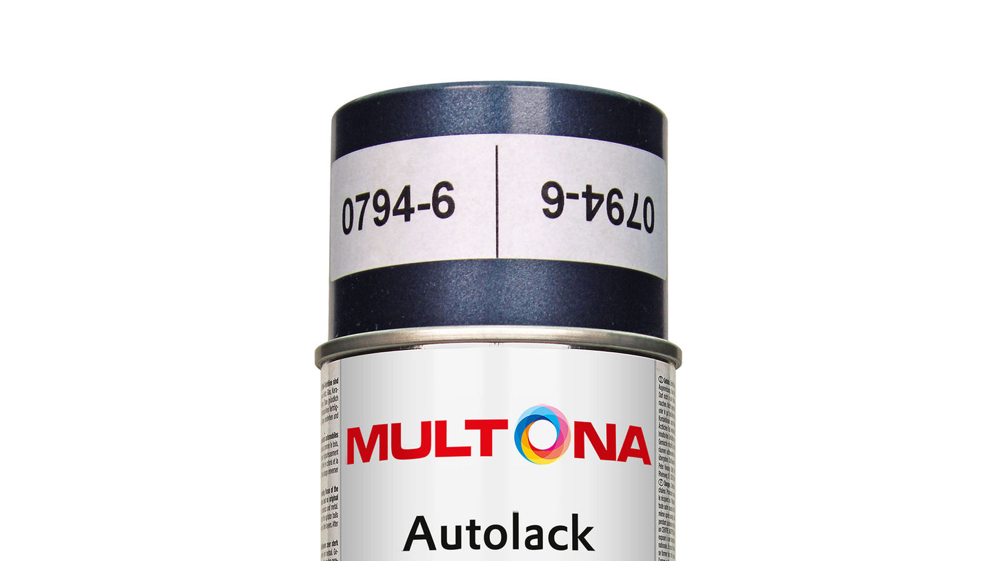 Multona Autolack Spray TOYOTA 8J5 Dark blue mica metallic 1991-1994 (400ml)