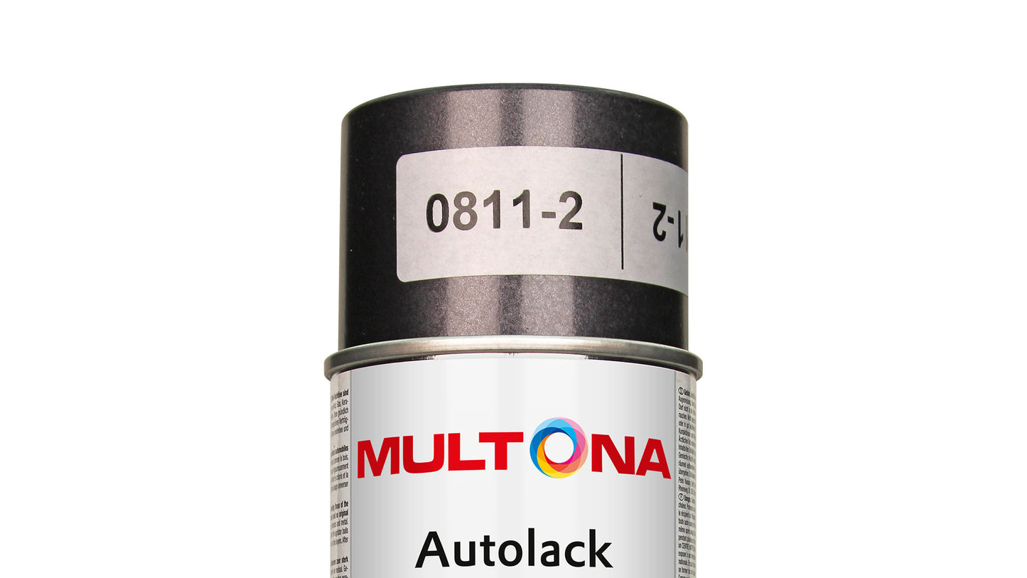 Multona Autolack Spray PIAGGIO 189 Nero metallic (400ml)