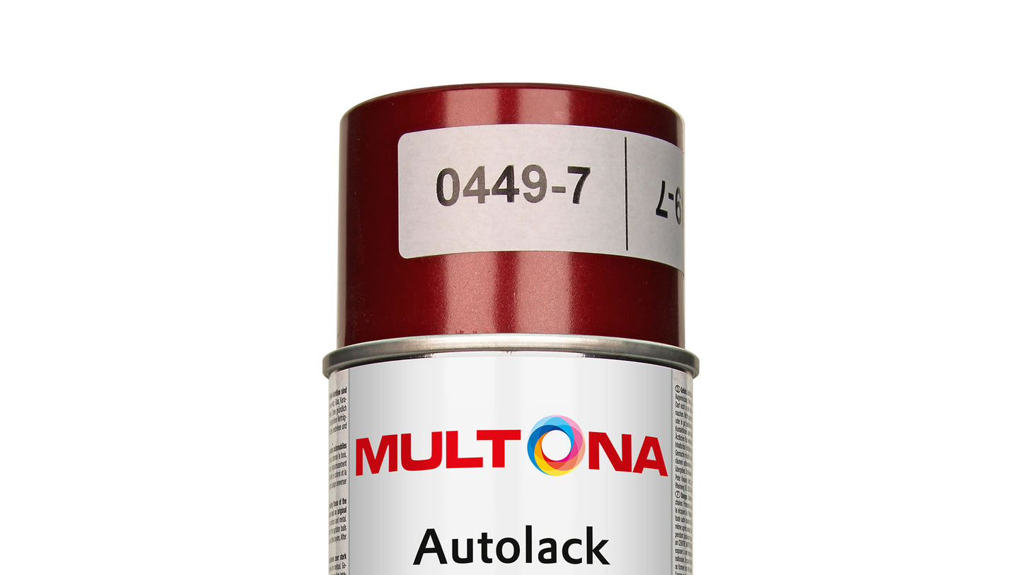 Multona Autolack Spray FORD 2 Bordeaux - Nouveau Red (400ml)