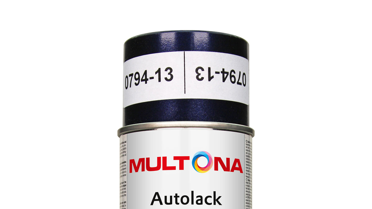 Multona Autolack Spray FORD XSC2772 Luganoblau State Blue (400ml)