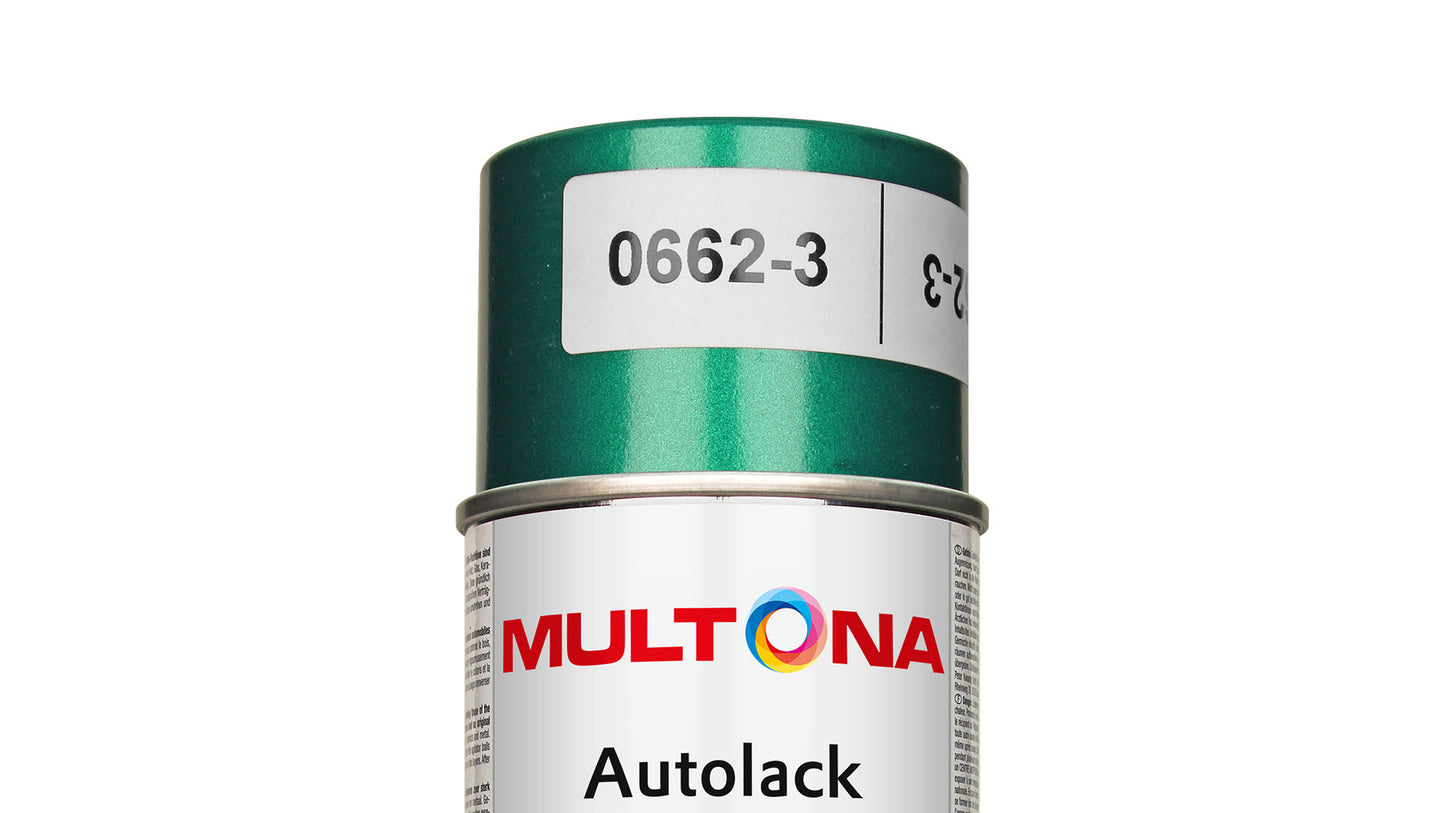 Multona Autolack Spray für Skoda 9560 Pazificgrün metallic (400ml)