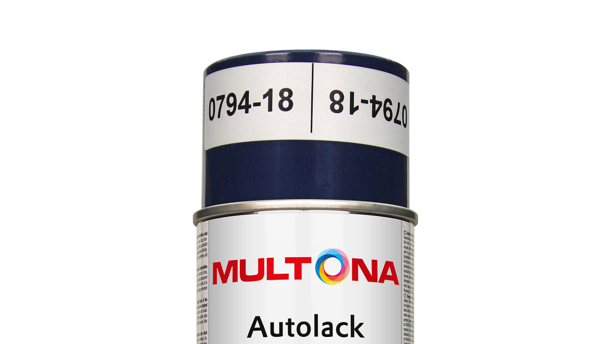 Multona Autolack Spray RENAULT 417 Bleu versailles (400ml)