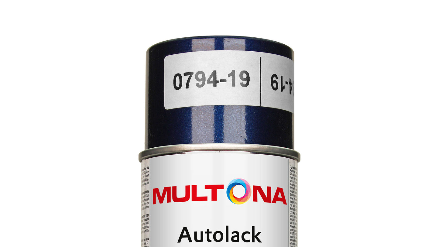 Multona Autolack Spray FORD D4 Javablau - Javablue metallic (400ml)
