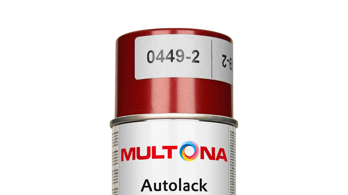 Multona Autolack Spray Ssangyong RAC Plum Red (400ml)