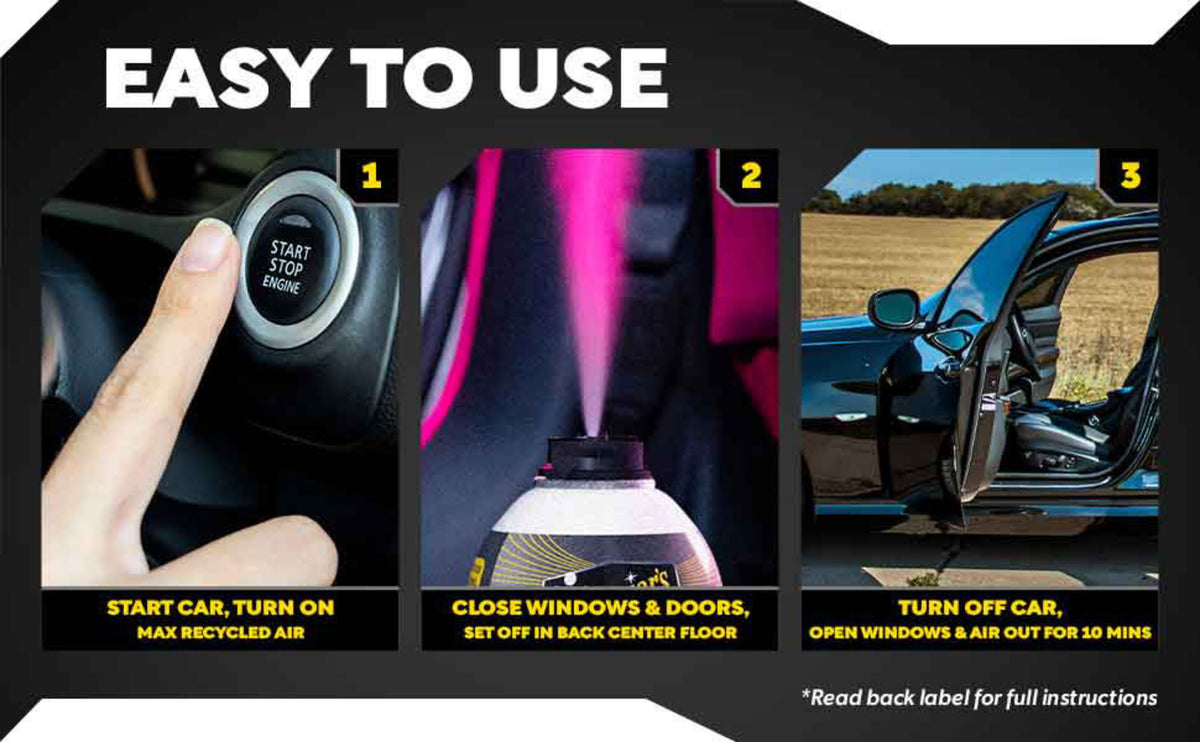 Meguiar's G260102 Ultimate Whole Car Air Re-Fresher Lufterfrischer Spray (56,7g)