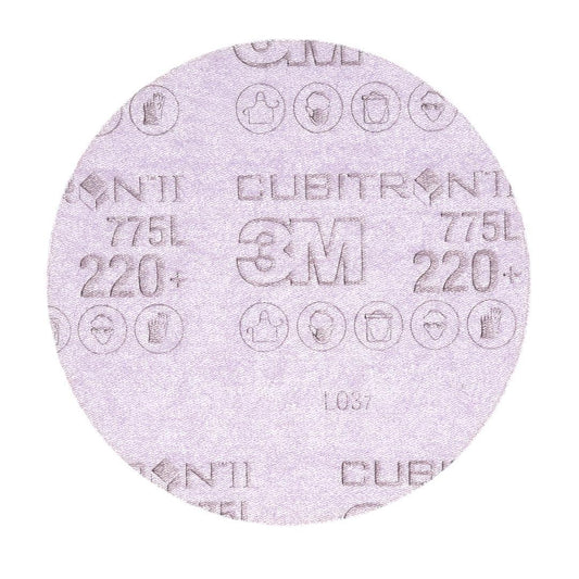 3M 86822 Cubitron II Hookit Filmscheibe 775L, 125 mm, 80+, multihole (Karton mit 50 Stk)