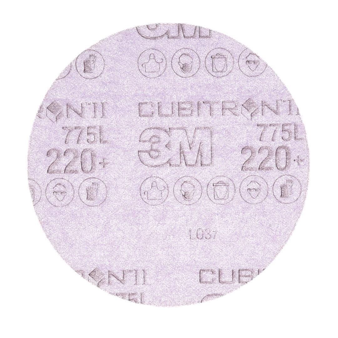3M 86823 Cubitron II Hookit Filmscheibe 775L, 125 mm, 120+, multihole (Karton mit 50 Stk)