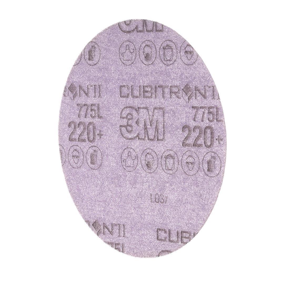 3M 86822 Cubitron II Hookit Filmscheibe 775L, 125 mm, 80+, multihole (Karton mit 50 Stk)