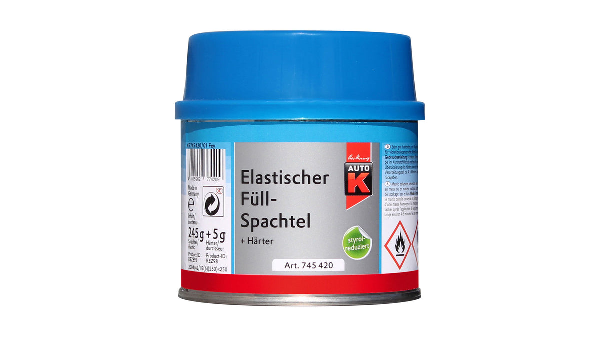 Auto-K Elastischer Füllspachtel (250g, 500g oder 1kg)
