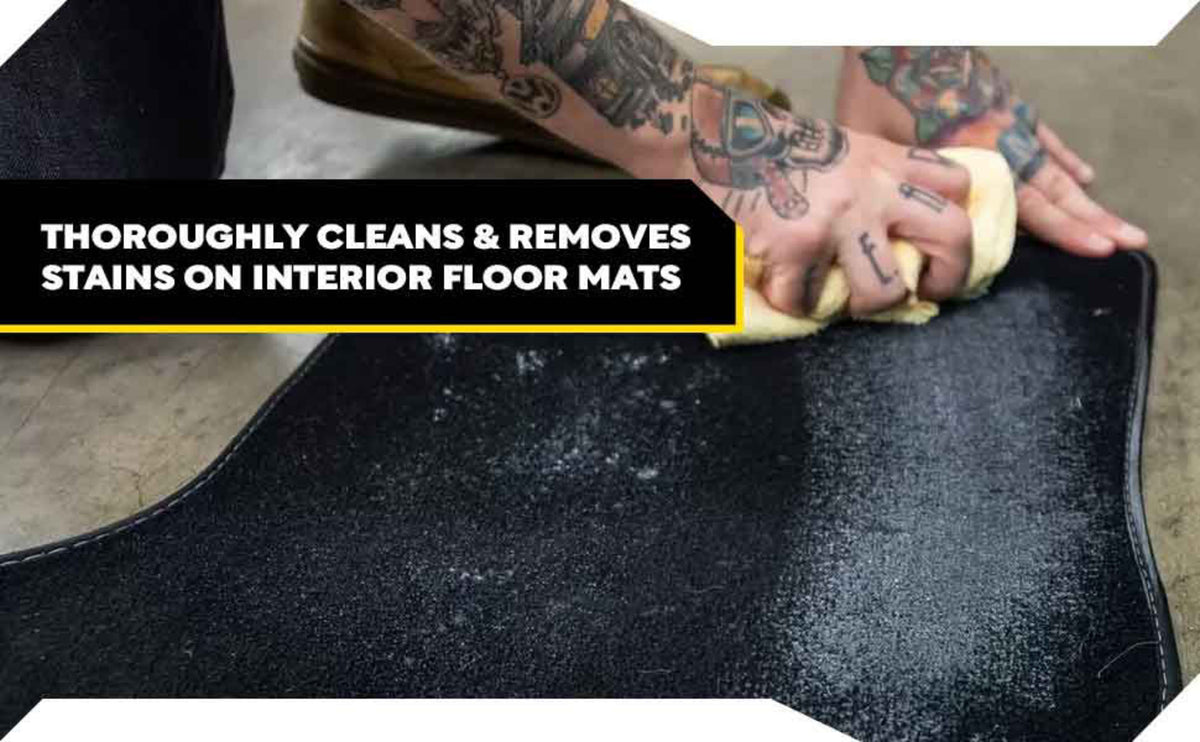Meguiar's G262816 Foaming Floormat and Carpet Cleaner Fußmatten- und Teppichreiniger (473 ml)
