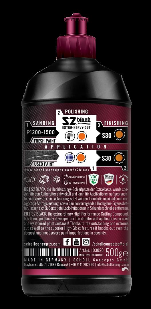 S2 BLACK Hochleistungspaste 500g