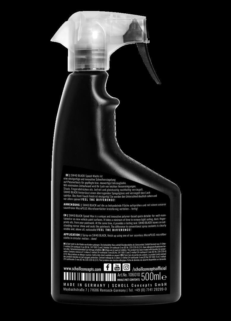 SW40 BLACK Speed-Wachs 500 ml