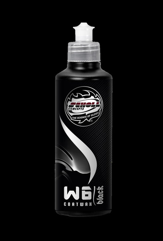W6 Black Coatwax (250ml)