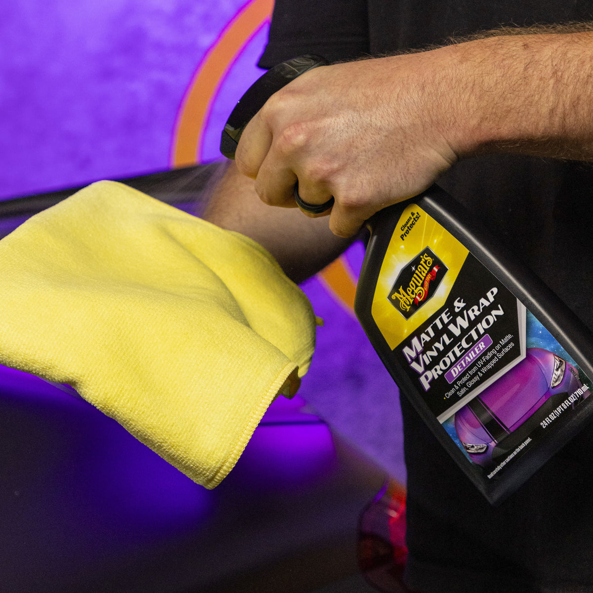 Meguiar's G260724 Matte and Vinyl Wrap Protection Folien-Pflegespray (709 ml)