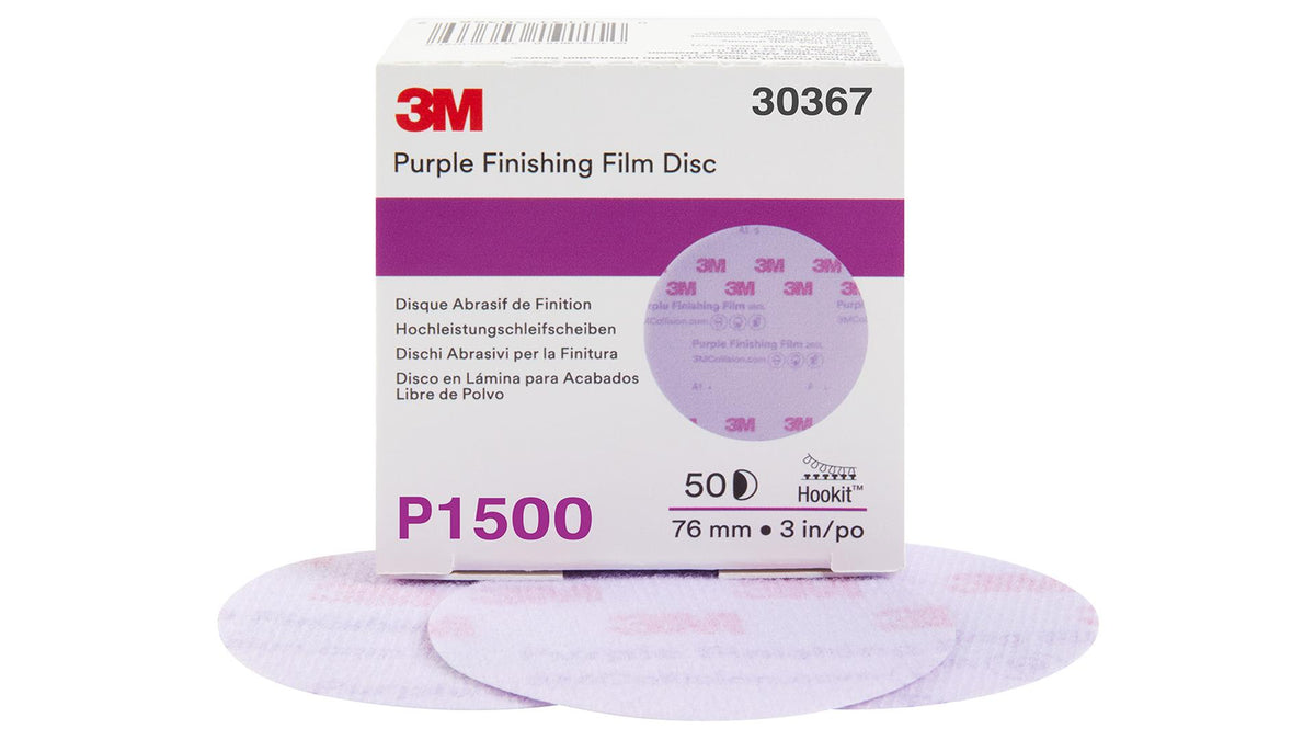 3M Hookit Purple Schleifscheibe 260L+ (50 Stk)