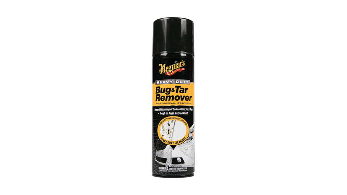 Meguiar's G180515 Heavy Duty Foaming Bug Remover Insektenentferner Baumharzentferner Spray (444ml)