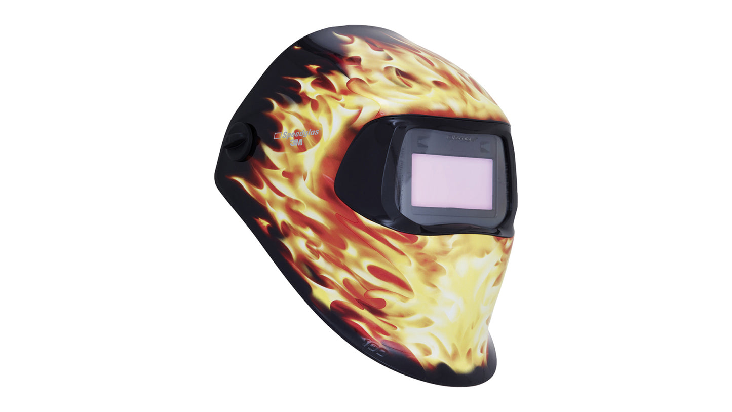 3M Speedglas 100 Schweißermaske Schwarz oder Blaze (Automatik, 1 Stk)