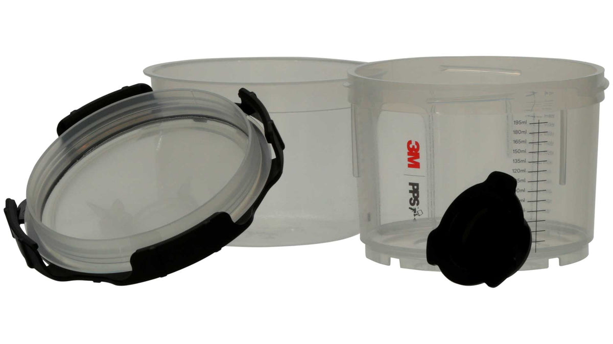 3M PPS Kit 2.0 Bechersystem 200ml, 400ml, 650ml oder 850ml mit 125µ oder 200µ Filter