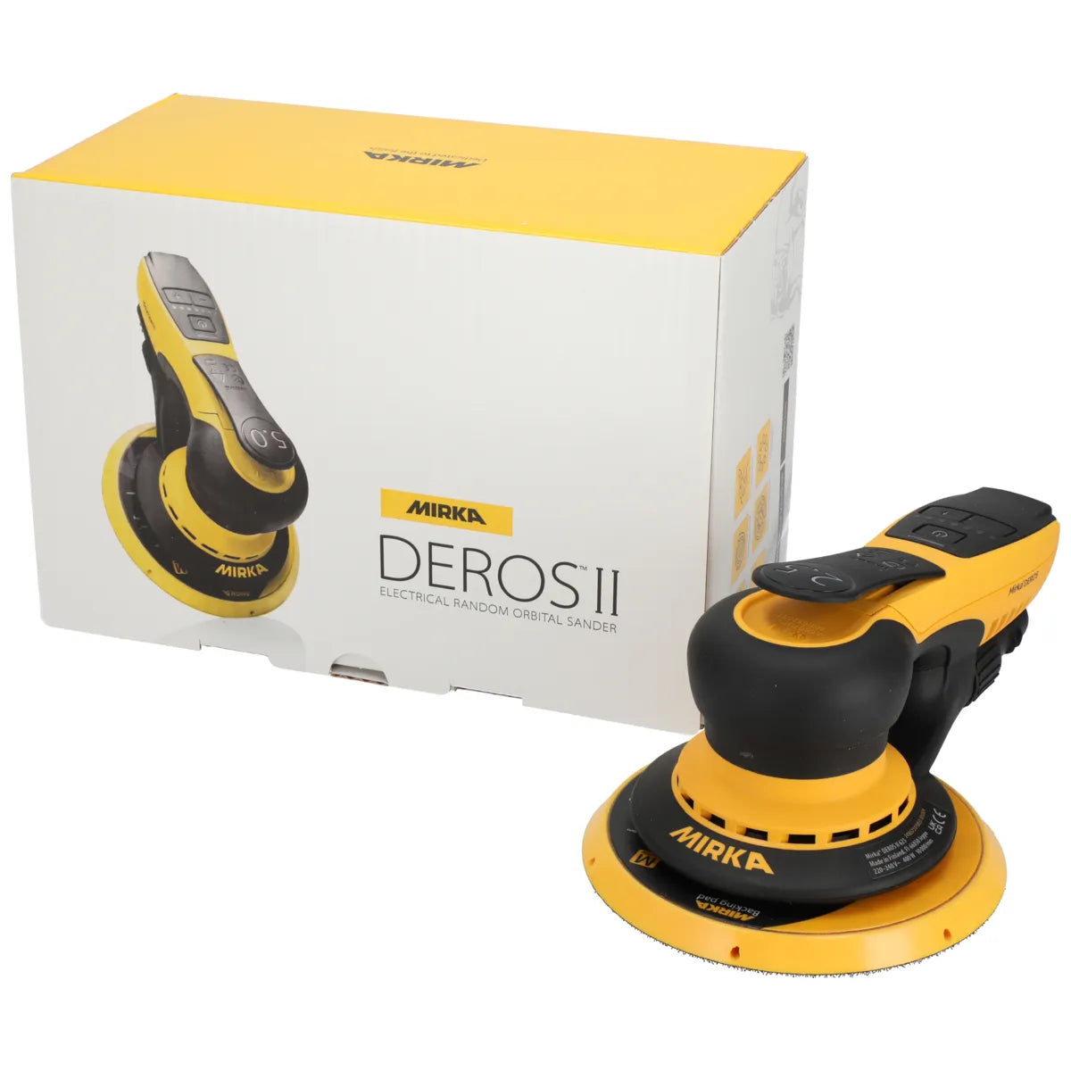 Mirka DEROS II 625 Schleifteller 150mm Hub 2.5mm Elektro-Exzenterschleifer