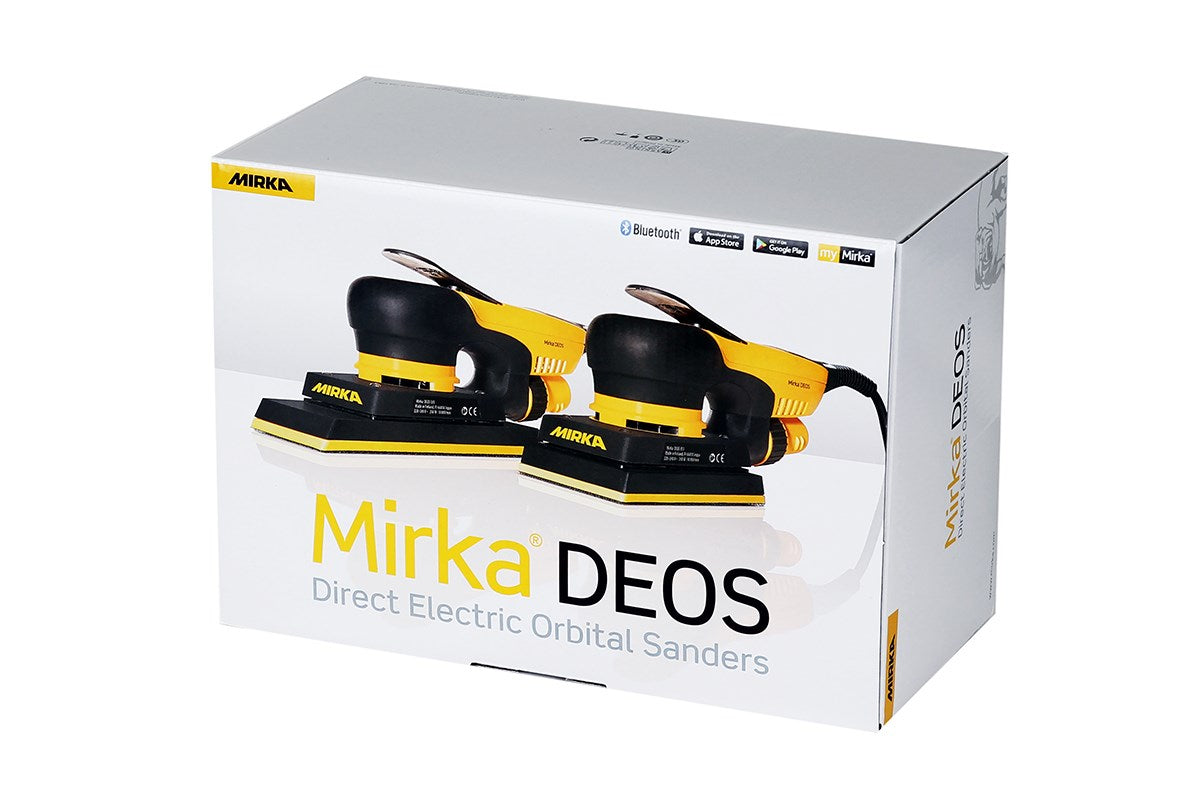 Mirka Zentralabsaugung Elektro-Schwingschleifer 81x133 & 70x198 mm, mit/ohne Koffer