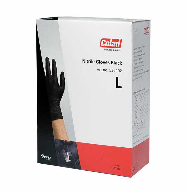 Colad Einweg Nitril Handschuhe Extra Größe M (Dispenserbox je 400 Stück)