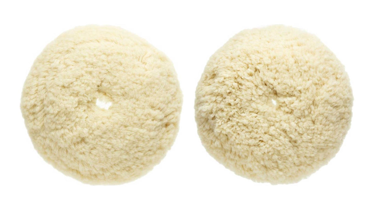 Mirka Polarshine Polierpads geknotetes Wollpad 150 mm oder 180 mm (1 Stk.)