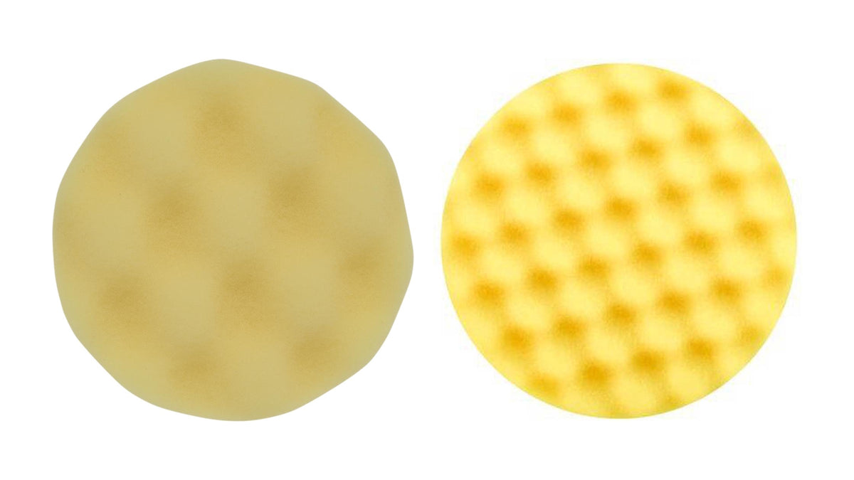 3M Polierschwamm gelb gewaffelt in 75mm oder 150mm Perfect-It III (2-4 Stk)