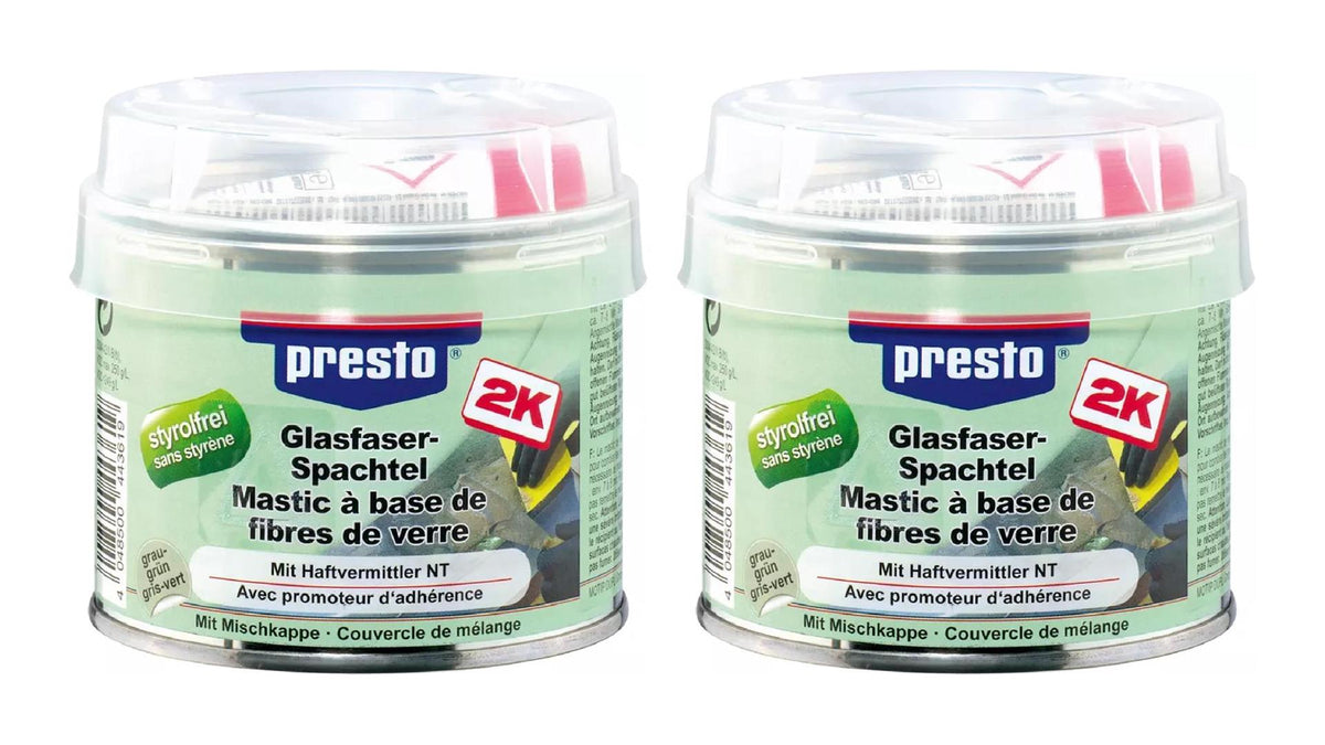 presto Glasfaserspachtel styrolfrei (250g oder 1kg)