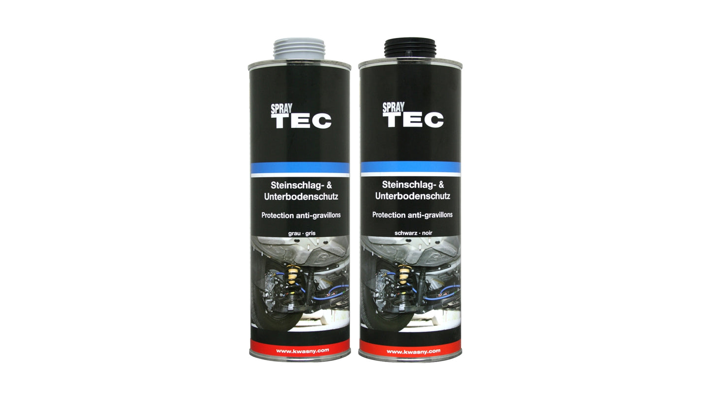 SprayTec Steinschlag- und Unterbodenschutz hellgrau oder schwarz für UBS Pistole (1000ml)