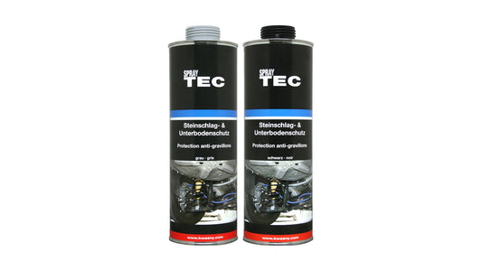 SprayTec Steinschlag- und Unterbodenschutz hellgrau oder schwarz für UBS Pistole (1000ml)