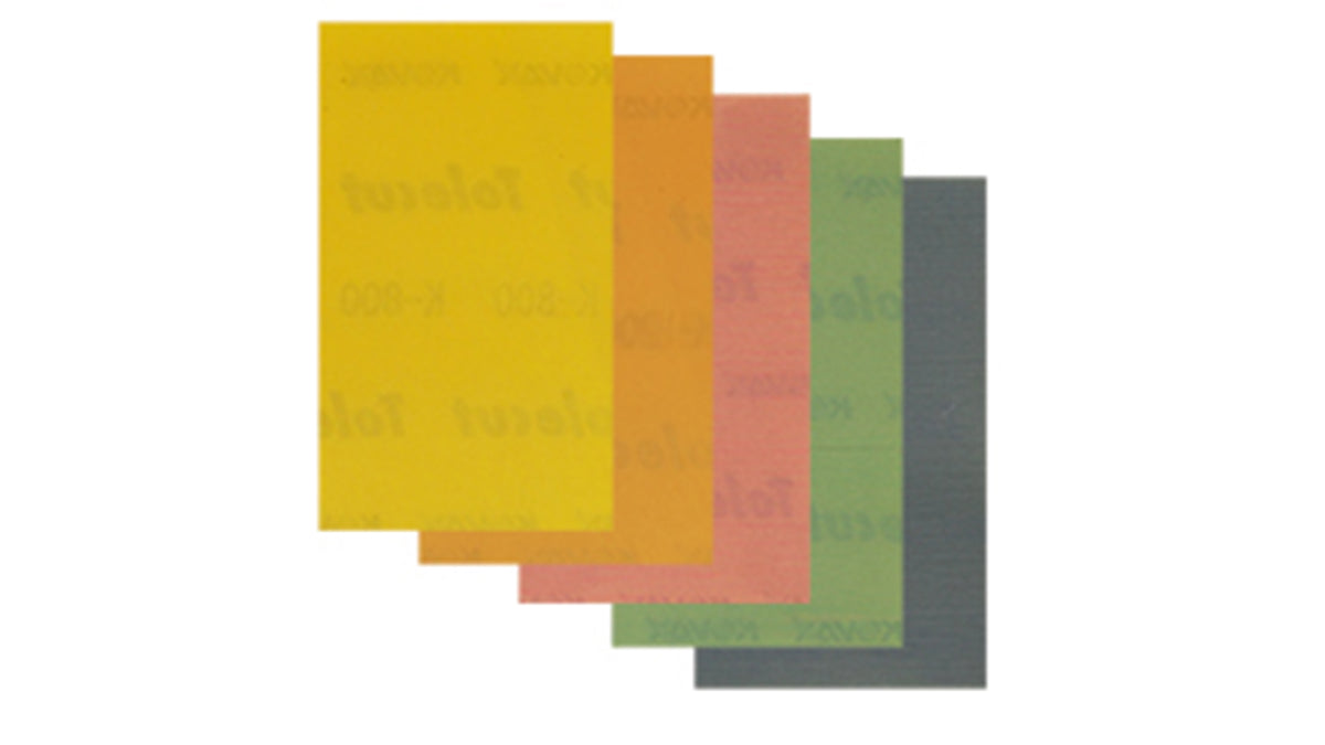 Kovax Tolecut Schleifstreifen Stick On 70x114mm (25 Stk)