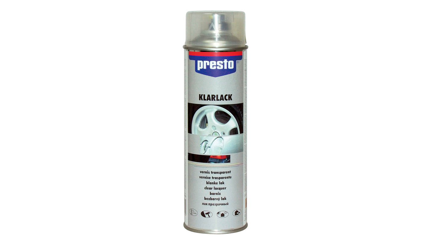 presto Klarlack glänzend Sprühdose (500ml)
