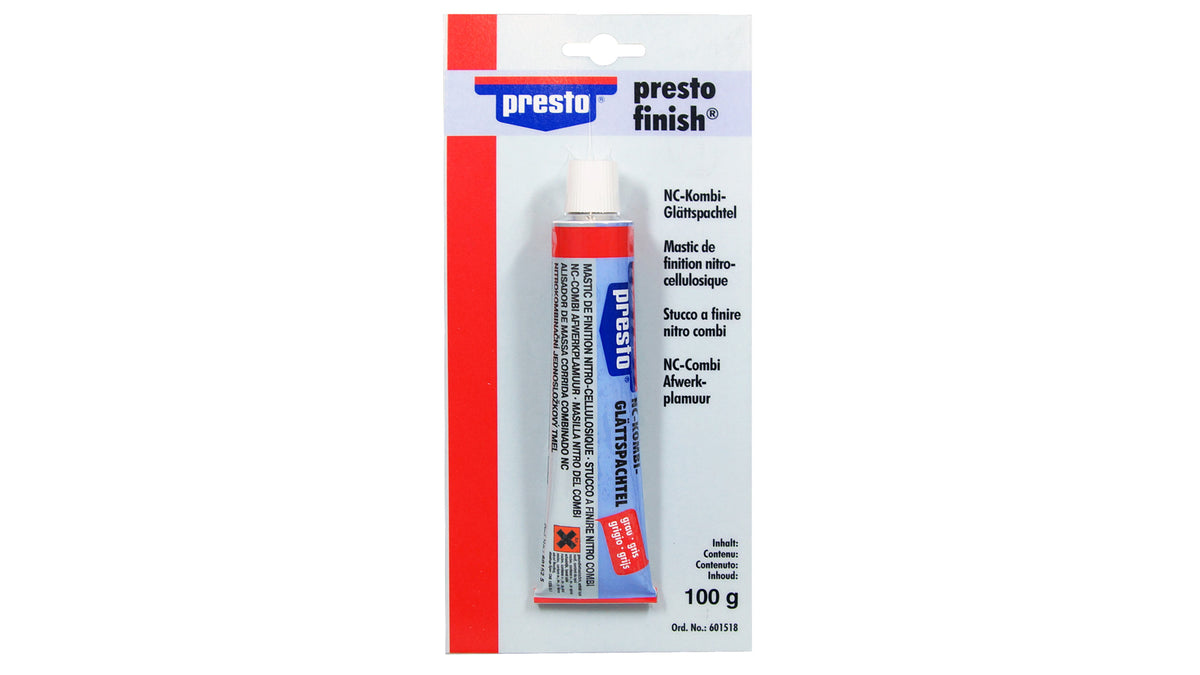 presto NC Glättspachtel Nitrokombinationsspachtel (100g oder 250g)