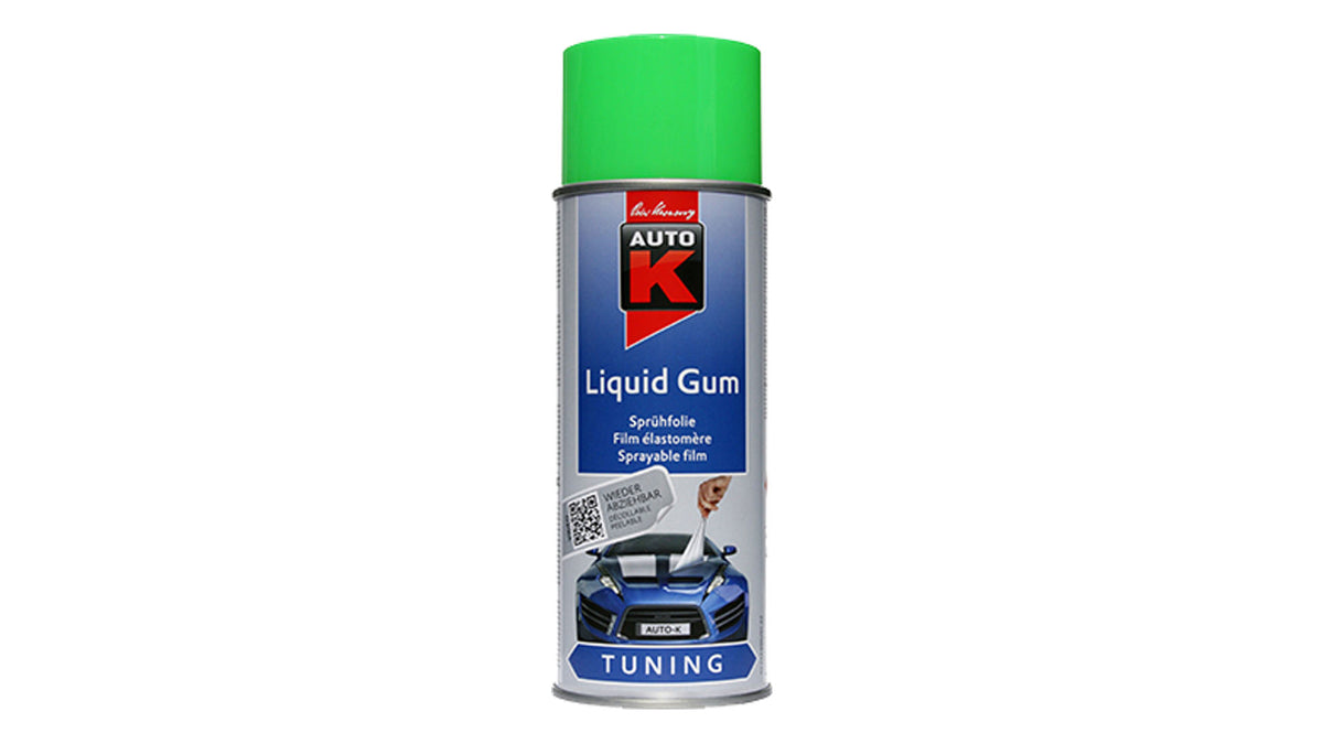 Auto-K Liquid Gum Sprühfolie in Weiß, Schwarz und Neon-Farbtönen (400 ml)