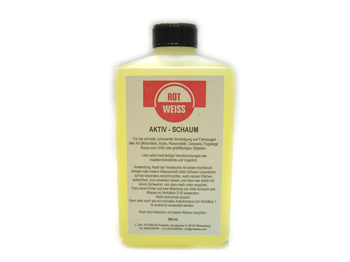 ROTWEISS Aktiv-Schaum Konzentrat (500ml, 1l, 5l)
