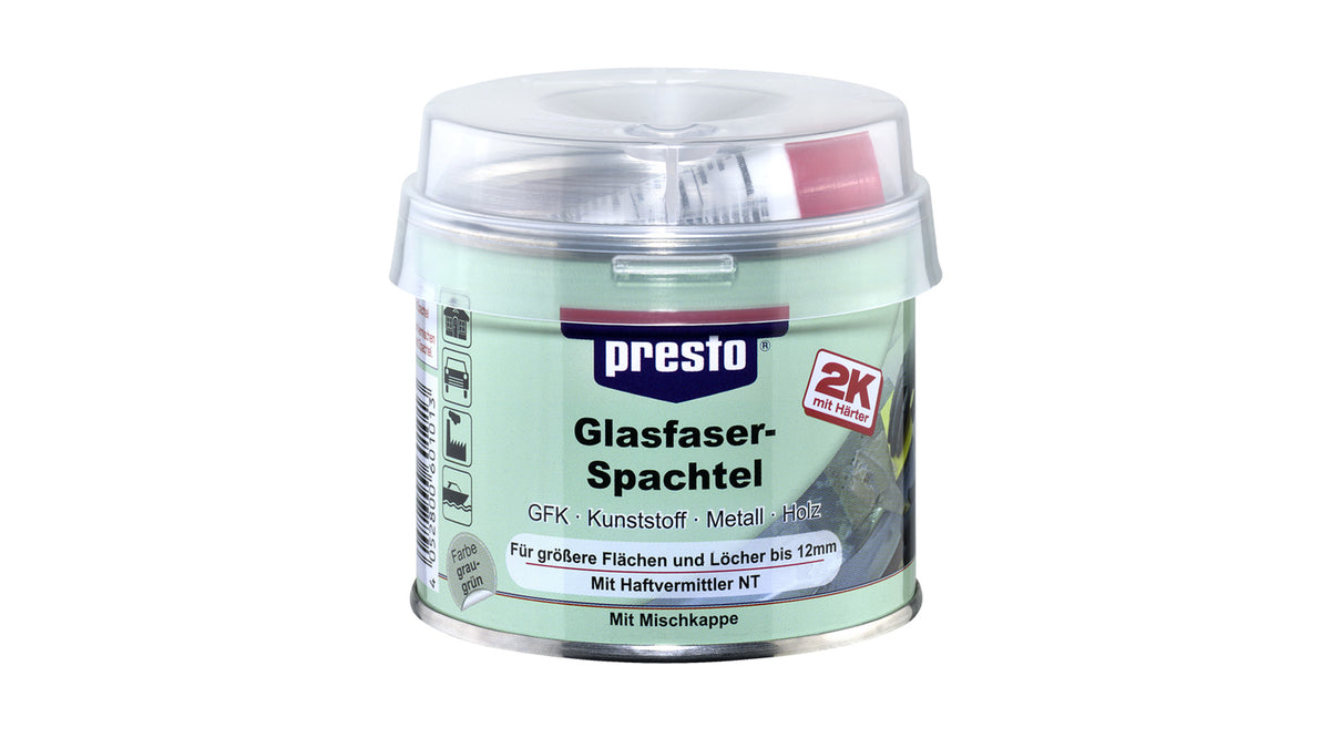 presto Glasfaserspachtel styrolreduziert (250g oder 1000g)