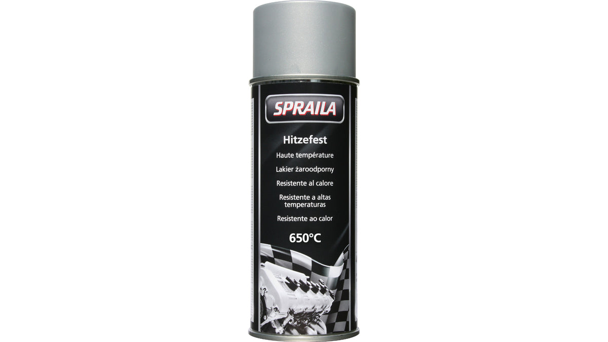 Spraila hitzefest 650° in Schwarz oder Silber (400ml)