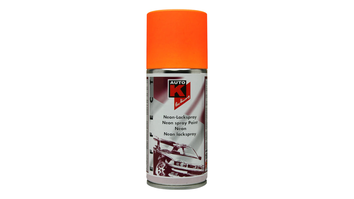 Auto-K Neon Lackspray in Pink, Gelb, Grün, Rot und Orange