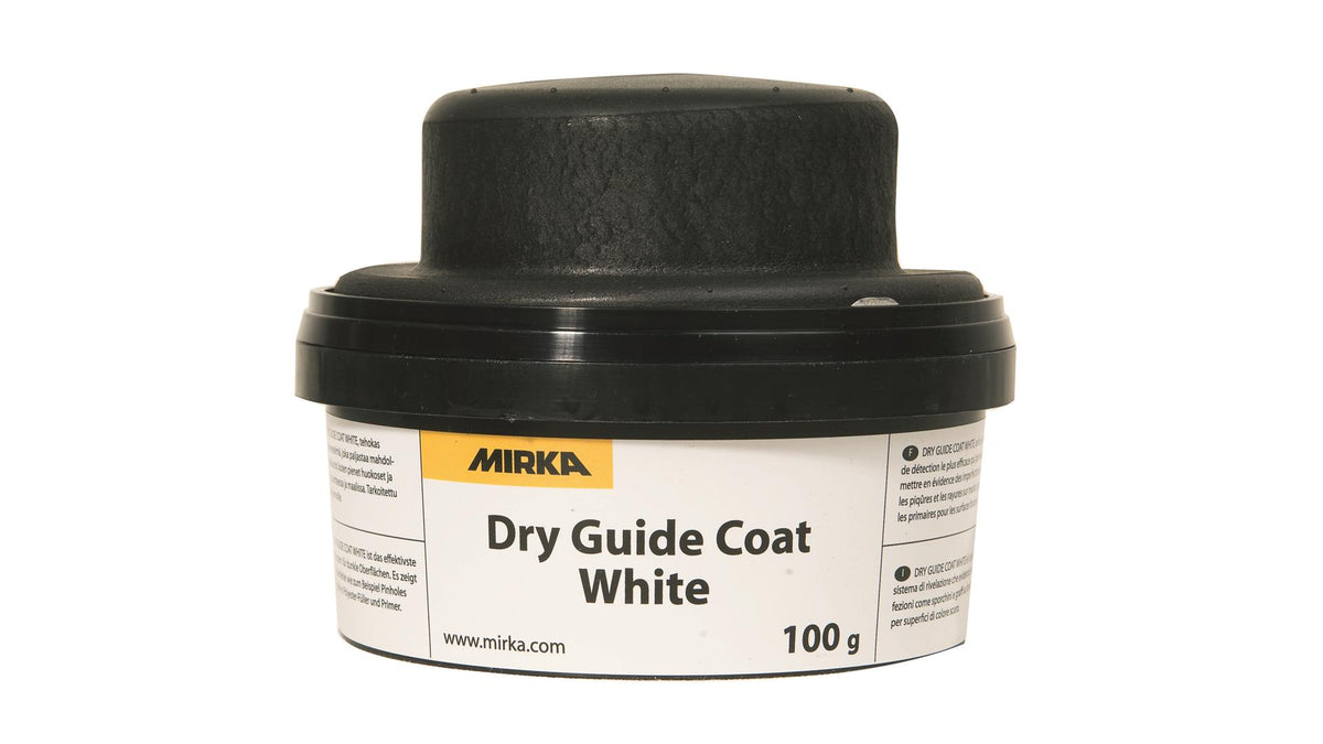 Mirka Kontrollpulver Handblock Set Schwarz oder Weiß (100g)
