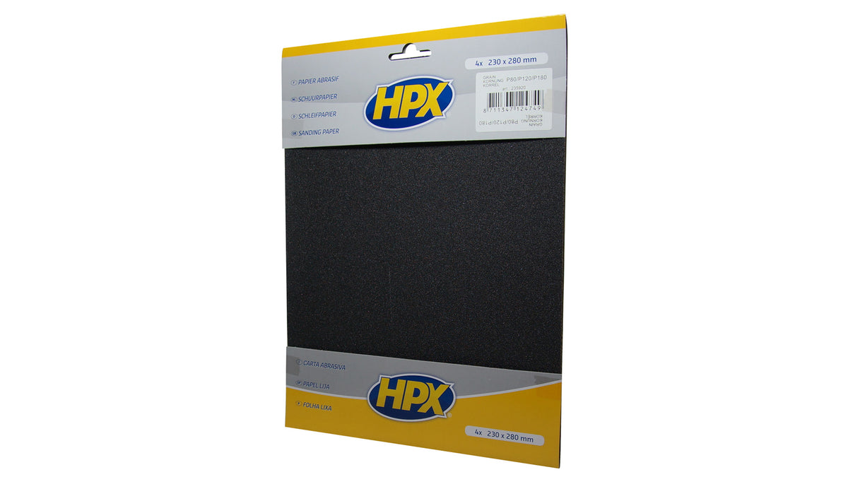 DupliColor HPX-Schleifpapier Set in vielen Körnungen (4-teilig)