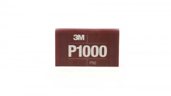 3M Hookit Flexible 34341 Schleifstreifen Braun P1000 140 x 171 mm (25 Stk)