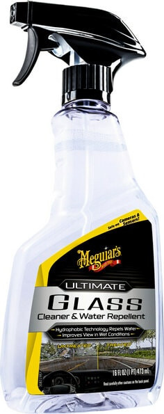 Meguiar's G240416 Ultimate Glass Cleaner Gasreiniger Fensterreiniger (473ml)