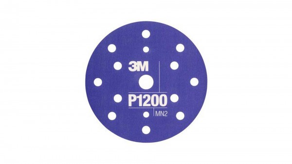 3M 34422 Hookit Flexible Schleifscheiben 270J Lila Ø150 mm P1200 (25 Stk)