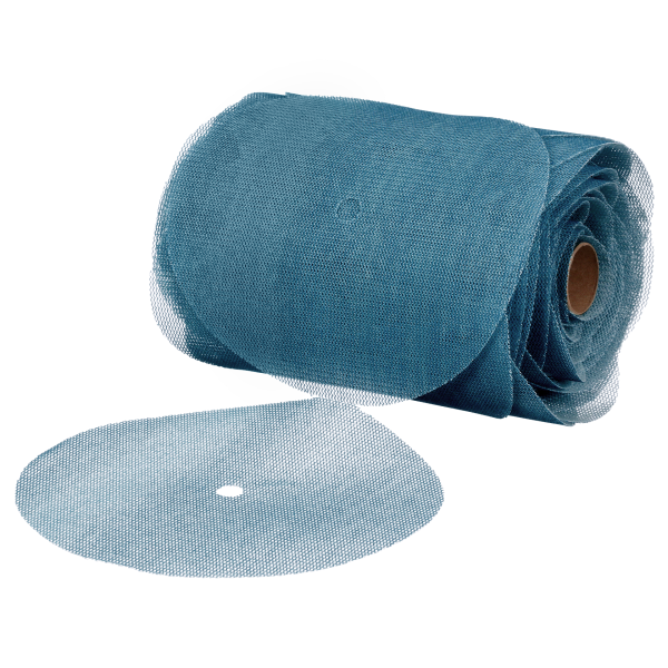 3M Gitternetz Schleifscheibe Blau auf Rolle 36426 P320 Ø150 mm (100 Scheiben)