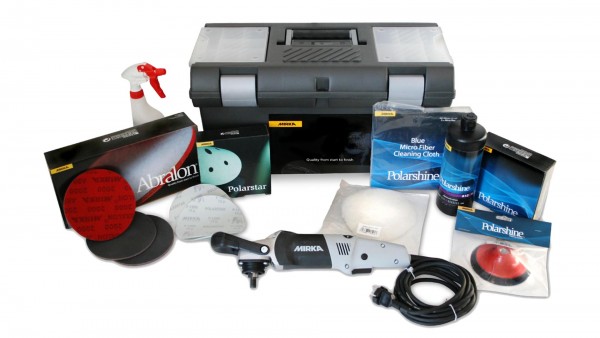 Mirka IF Finish Koffer mit Poliermaschine