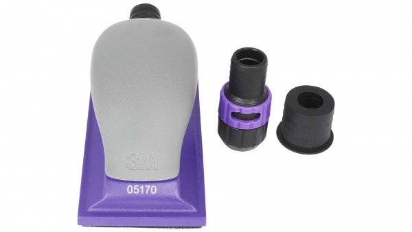 3M Hookit Purple Premium Handblock Multihole 70mm x127mm (1 Stk)