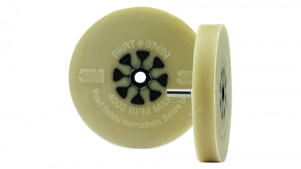 Scotch-Brite Radierscheibe mit Befestigungsschaft 100mm (1Stk)