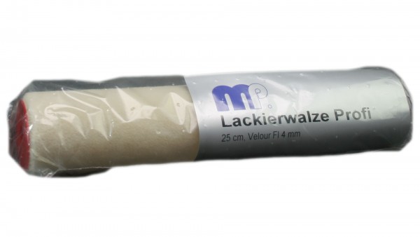 MP Lackierwalze Profi 25 cm - Velour Fl 4 mm