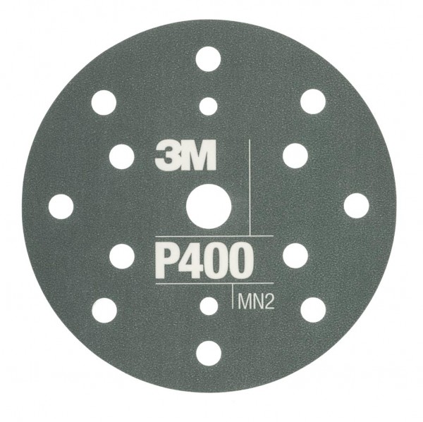 3M 34417 Hookit Flexible Schleifscheiben 270J Grün Ø150 mm P400 (25 Stk)